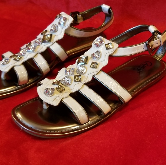 Carlos White Sandals - Picture 2 of 2